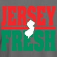 thumbnail image 3 of CafePress - Jersey Fresh Logo White NJ & Color T Shirt - Mens Comfort Colors Shirt, 3 of 5