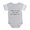 Heather Gray, variant on CafePress - Word No - Cute Infant Baby Football Bodysuit