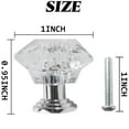 thumbnail image 3 of RONYOUNG, Diamond Cabinet Knob Acrylic 24 Piece, 3 of 5