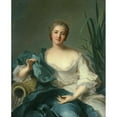 thumbnail image 3 of Jean-Marc Nattier 20x24 Black Modern Framed Museum Art Print Titled - Portrait of Madame Marie-Henriette Berthelot De Pleneuf, 3 of 5
