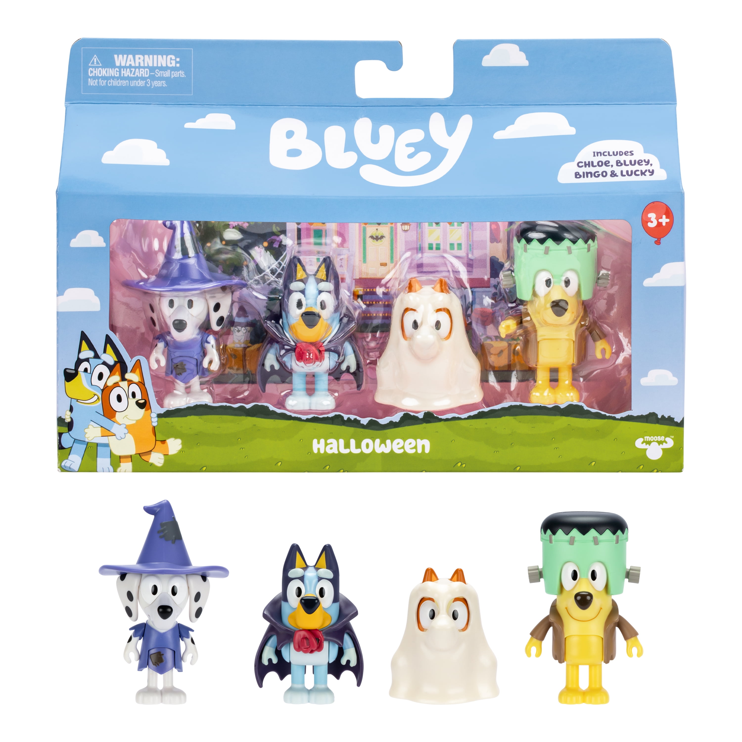 Bluey Figure 2-Pack - Pesca Con Il Nonno Personaggi Da 2,5 Pollici Con Accessori I Bambini Possono Ricreare I Loro Momenti Preferiti Dallepisodio G~p113822761