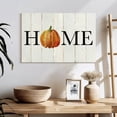 thumbnail image 3 of Elephant Stock Home Pumpkin Wall Sign Wall Art - Horizontal Canvas Wall Art - Living Room Wall Decor - Wall Signs Canvas - Beige And Black Decor By Carol Robinson - 24" x 16", 3 of 8