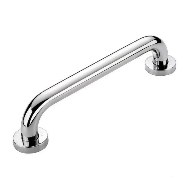 Manija de ducha cromada de 30cm, barra de equilibrio para baño, barra de soporte de pasamanos de seguridad para personas mayores discapacitadas, pared de bañera de asistencia para personas m