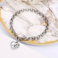 thumbnail image 3 of Tingn Initial Bracelets for Women Gifts Heart Bracelets Graduation Gifts for Women, 3 of 6