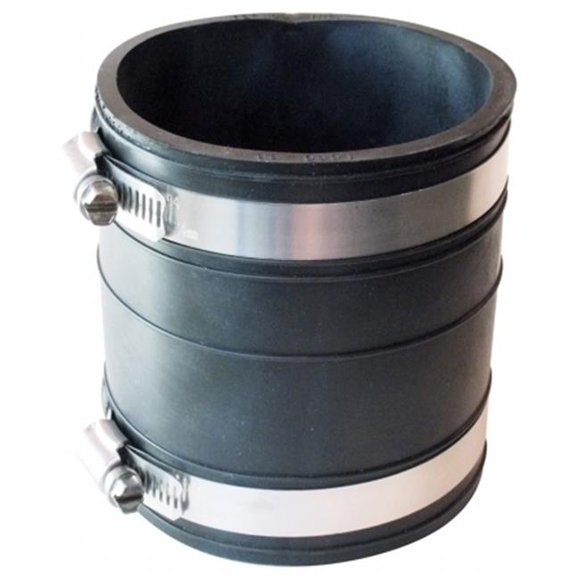 3in. X 3in. Rubber Flexible Socket Coupling Repair Fitting