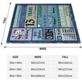 thumbnail image 4 of LHSHID 15 Year Old Girl Gifts for Birthday Blanket 15th Birthday Gifts for Teen Girls Blankets for Daughter Niece Quinceanera Gifts Blanket 15th Birthday Decorations for Girls 50x60in, 4 of 6