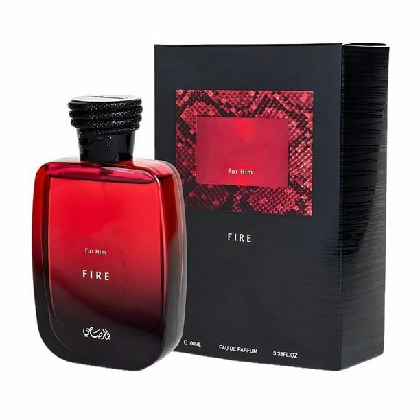 RASASI ハワス ファイア オーデパルファン 100ml Rasasi Hawas Fire Eau De Par Fum Men Spray 100Ml(3.4 Oz) - Bold