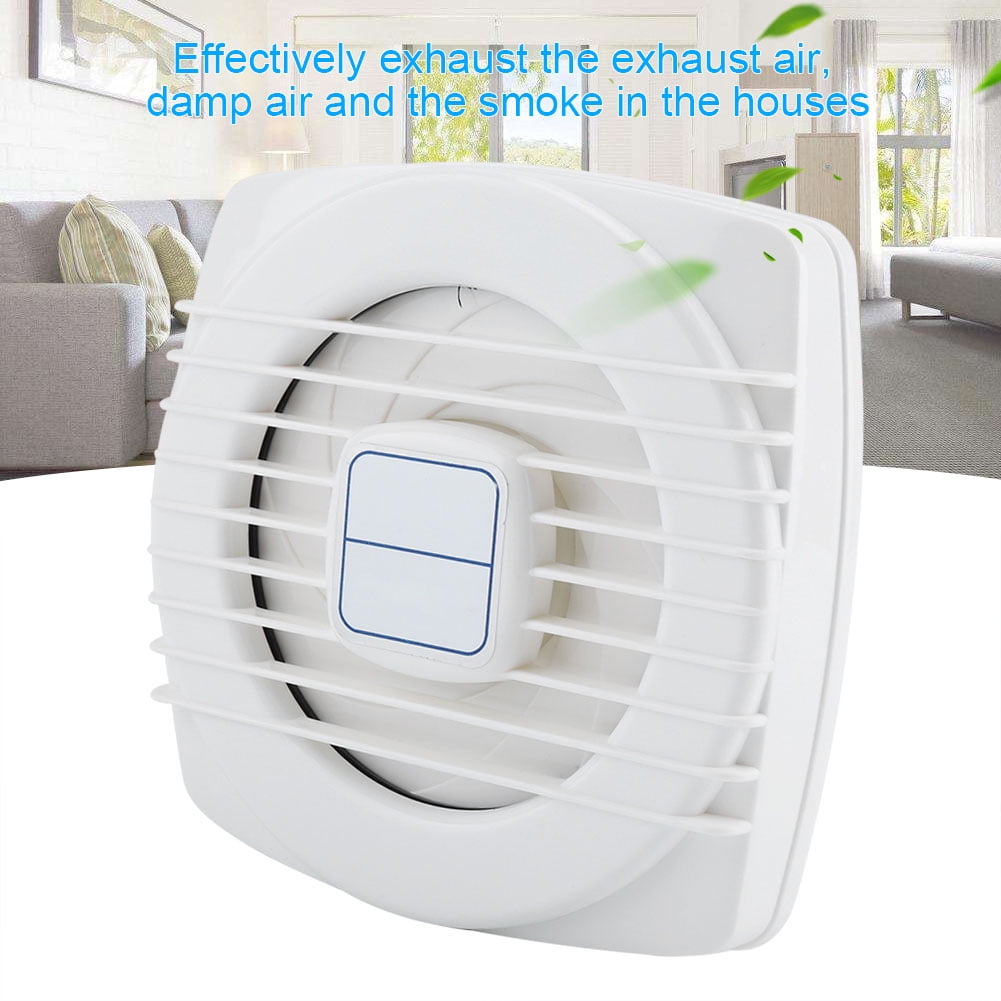 4in Wall Mounted Mini Ventilation Exhaust Fan for Toilet Kitchen Bathroom Window Ceiling 220V