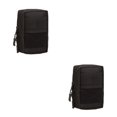 thumbnail image 3 of Soidarity Bolso de hombro Resistente al desgaste Bolsas de mensajero a prueba de agua Paquete de cofre unisex Equipo deportivo Bolso cruzado Negro Negro 2piezas Soidarity CBP352576, 3 of 6