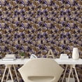 thumbnail image 2 of Ambesonne Spring Peel & Stick Wallpaper for Home, Retro Grunge Butterflies, 13"x36", Dark Indigo Sepia and Umber, 2 of 5