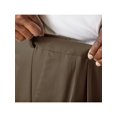 thumbnail image 4 of Haggar Men's Big & Tall Work to Weekend®Khaki Pleat Pant Classic Fit 41714957524, 4 of 7