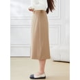 thumbnail image 3 of A long skirt with slit slits, 3 of 5