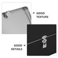 thumbnail image 5 of KAKOWELY tin can box Vintage Letter Paper Box with Lock Decorative Iron Box Square Tin Box Money Box Money Coin Bank Portable Lock Tin Box Small Lock Tin Box, 5 of 5