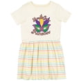 thumbnail image 3 of Inktastic Mardi Gras Princess Girls Toddler Dress, 3 of 5