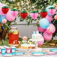 thumbnail image 4 of Decoración de panal de papel de fruta Irregular creativa, Bola de panal de fresa, fiesta de cumpleaños, boda, decoración del hogar, guirnalda DIY, 4 of 4