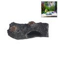 thumbnail image 3 of Fish Tank Decor Resin Unique Design Fake Trunk Hiding Place Aquarium Tree Log Wooden Decors Mini Landscape Tanks Ornament, 3 of 7