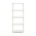 thumbnail image 4 of Furinno Turn-N-Tube 5-Tier Multipurpose Shelf Display Rack in White/White, 4 of 6