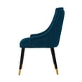 thumbnail image 6 of Manhattan Comfort Eda Dining Chair from Solid Wood in Midnight Blue  - Set of 2, 6 of 11