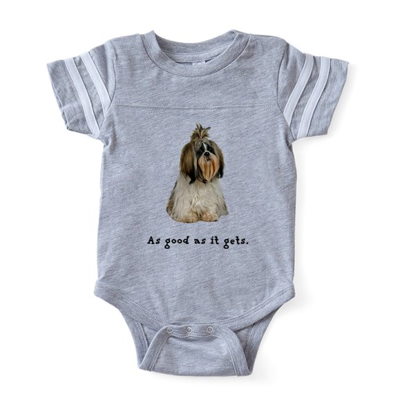 CafePress - Good Shih Tzu - Cute Infant Baby Football Bodysuit