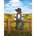 thumbnail image 1 of Diamante pintura DIY vaquero chico completo redondo taladro Rhinestone Kit Hugtrwg Para estrenar, 1 of 9