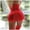 Red, variant on Tejiojio Summer Saving Labor Day Women's Sling Lace Pajamas Nightdress Underwear