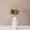 Coffee, variant on Vintage 5 Fork Artificial Rouge Rose Bouquet, Realistic Silk Fake Floral, Non Fading Hassle Free, Home Living Room Bedroom Desktop Decor, Wedding Party Festival Housewarming Gift