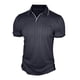 thumbnail image 4 of Mens Casual Manga Corta Botón Abajo Camisas con Capucha Sólida Camisa de Parche para Al Aire Libre, Casual, Uso Diario, 4 of 7