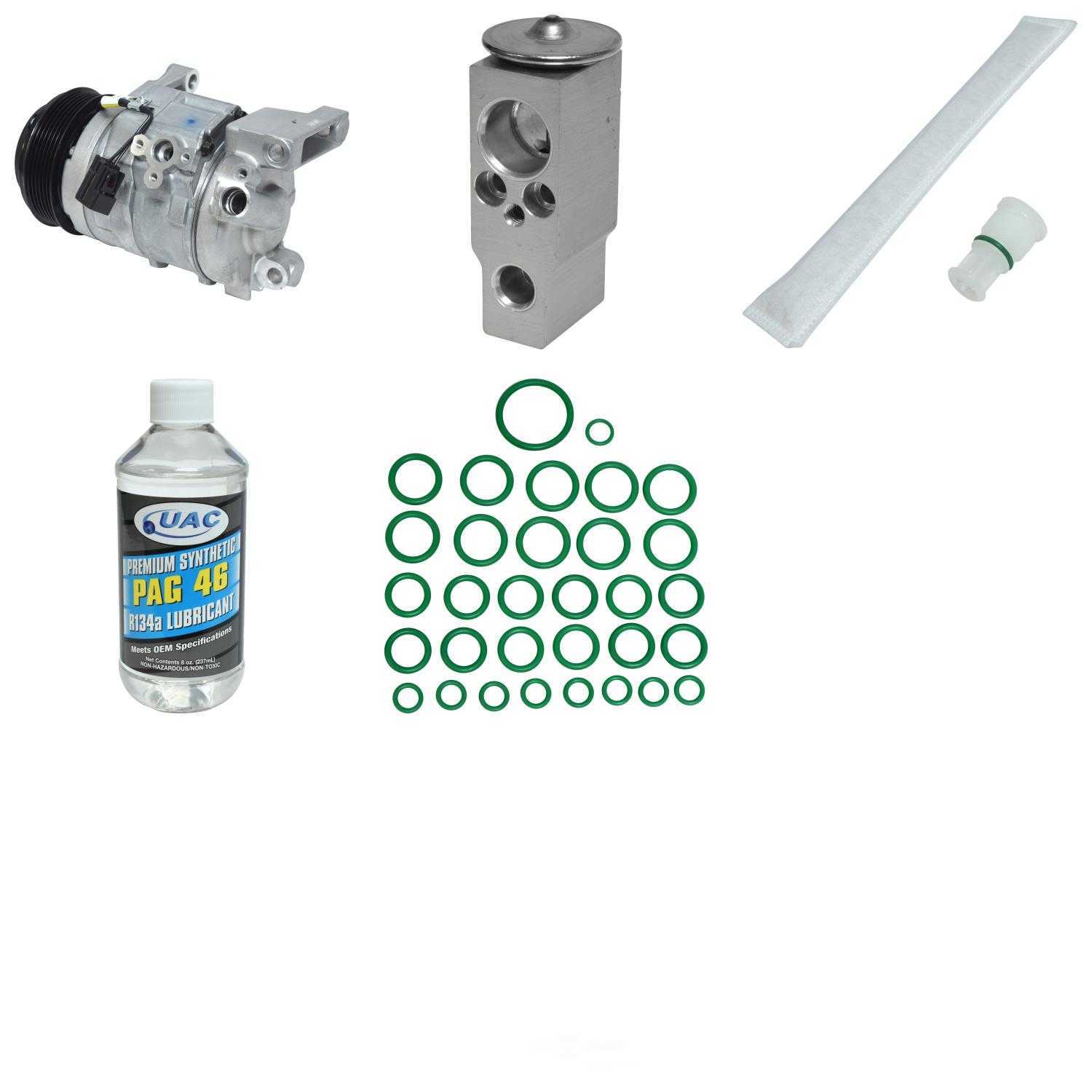 A/C Compressor and Component Kit -- Compressor Replacement Kit Fits select: 2008 CADILLAC CTS, 2009 CADILLAC CTS HI FEATURE V6