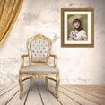 thumbnail image 3 of George Dunlop Leslie 20x24 Gold Ornate Framed and Double Matted Museum Art Print Titled - Sweatpeas, 3 of 4