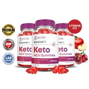 (3 Pack) Xtreme Fit Keto ACV Gummies 1000MG Dietary Supplement 180 Gummys