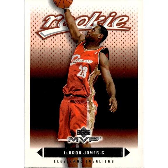 Upper Deck 2003-04 MVP 201 LeBron James Rookie Card