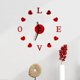 thumbnail image 1 of Reloj Reloj de Pared 3D Espejo Superficie Adhesiva Reloj Decorativo Oficina en Casa AHeartcove SZ221208-0196JD, 1 of 3