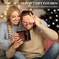 thumbnail image 4 of Gift Set Leather Wallet & Watch, PU Men's Accessories Box for Father's Day, 4 of 6