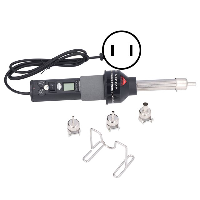 Herramienta De Pistola De Aire Caliente, Juego De Pistola De Calor Ajustable Protección De Temperatura Constante Para Trabajar ANGGREK Enchufe de EE. UU. 110V