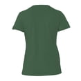 thumbnail image 2 of Playera Fruit Of The Loom para Mujer, Cuello V Manga Corta Verde Talla  M, 2 of 4