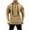 1 Khaki, variant on Mens Work Hoodies Quarter Zip Jumpers Long Sleeve Classic Fit Tactical Hoodie Drop Shoulder Hooded Sweatshirts with Pockets Workwear Hiking Workout Outfits