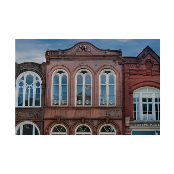 Lori Hutchison 'Downtown Charleston' Canvas Art