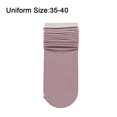 thumbnail image 2 of Women's Thin Cotton Seamless Toe Socks Leather Powder, 2 of 5