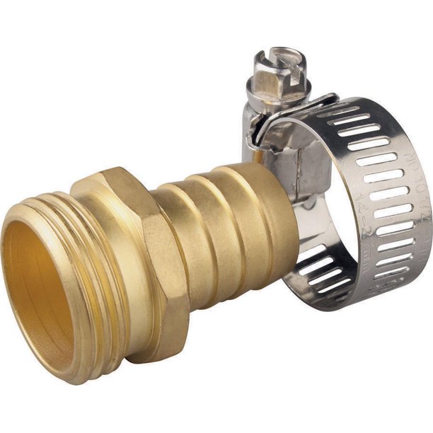 Landscapers Select GB94133/4 Hose Coupling, 3/4 in Male, Brass