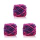 thumbnail image 1 of Wosthever Hilo de tejer de 100g para mujer, manta tejida a mano, bufanda de hilo de una sola hebra, sombrero, accesorio de costura artesanal Type1 NO1, 1 of 6