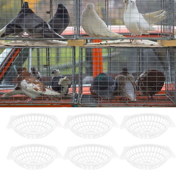 Pigeons Egg Nests, Plastic Compact Pigeons Cage Accessory Eggs Hatching Tool for Birds for Pigeons