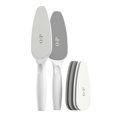 thumbnail image 4 of Foot Rub Stainless Steel Plastic Thickness Double-sided Foot Scrub Exfoliating Feet Brush Dual-use Rubbing, 4 of 5