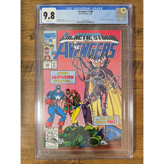 Avengers #346 - CGC 9.8 Comic Book