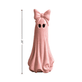 thumbnail image 3 of Halloween Large Ghost with Bow Decoration, White and Pink, 20", Halloween Decor Indoor, Sturdy Ghost Figurines for Desk Tabletop Centerpieces, Kawaii Ghosts Gifts, 3 of 7