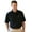 Navy/Mediterranean, variant on Monterey Club Men's Pima Cotton Jacquard Golf Polo Shirt #1382