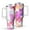 White, variant on Butterfly Gift 40oz Tumbler with Handle and Straw, Large Capacity Travel Cup for Hot & Cold Drinks, Double Walled Vacuum Insulated Cup, Butterfly Lover Birthday Gifts for Women Girls