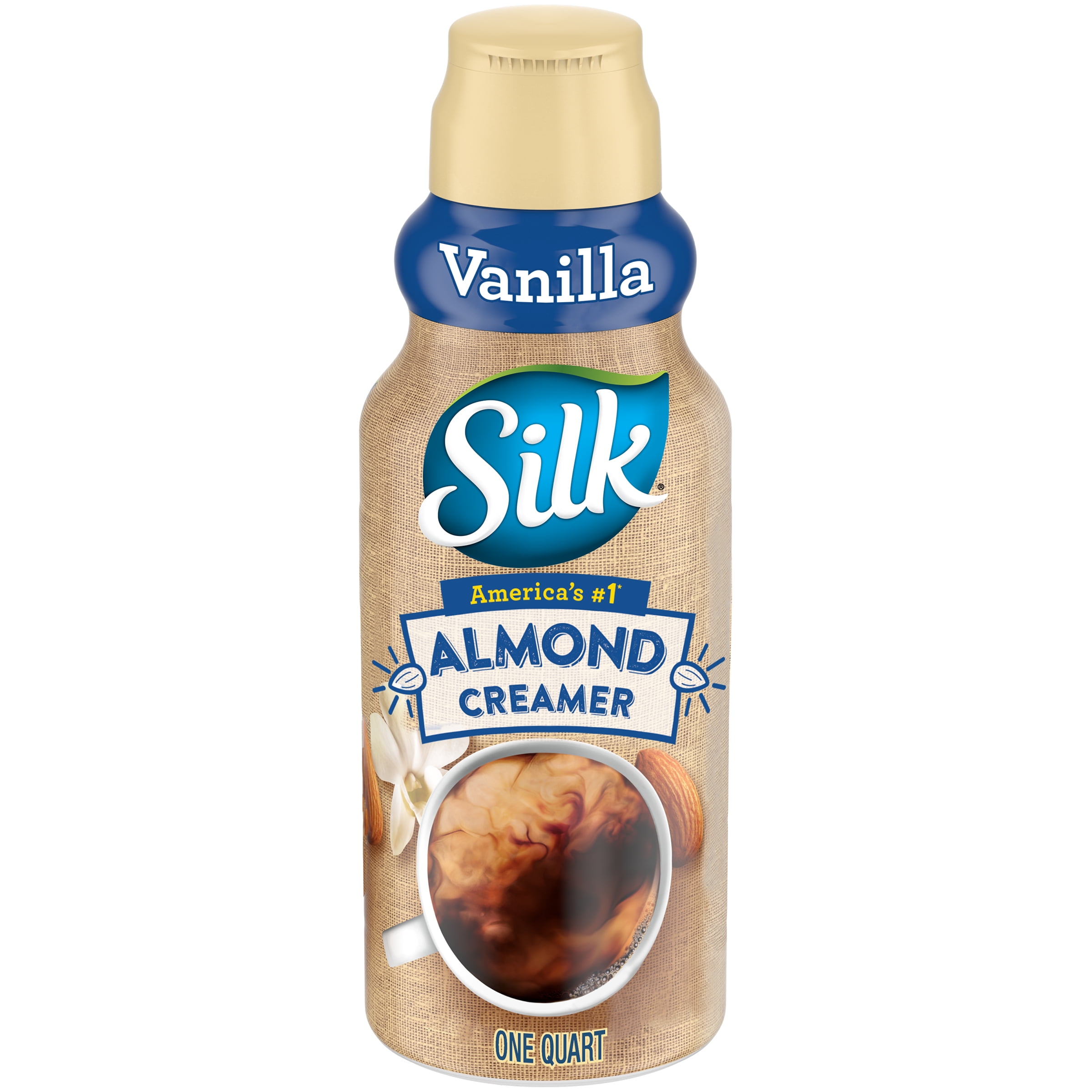 Silk Vanilla Almond Creamer, 1 Quart - Walmart.com - Walmart.com