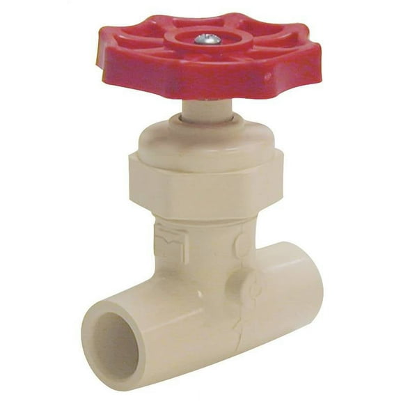 B & K 105-223 Cpvc Stop Valves, 1/2"