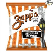 Zapps Regular Zapps, 1-Ounce Bags (Pack of 60)