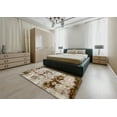 thumbnail image 4 of Ahgly Company Indoor Rectangle Abstract Desert Sand Beige Abstract Area Rugs, 6' x 9', 4 of 6